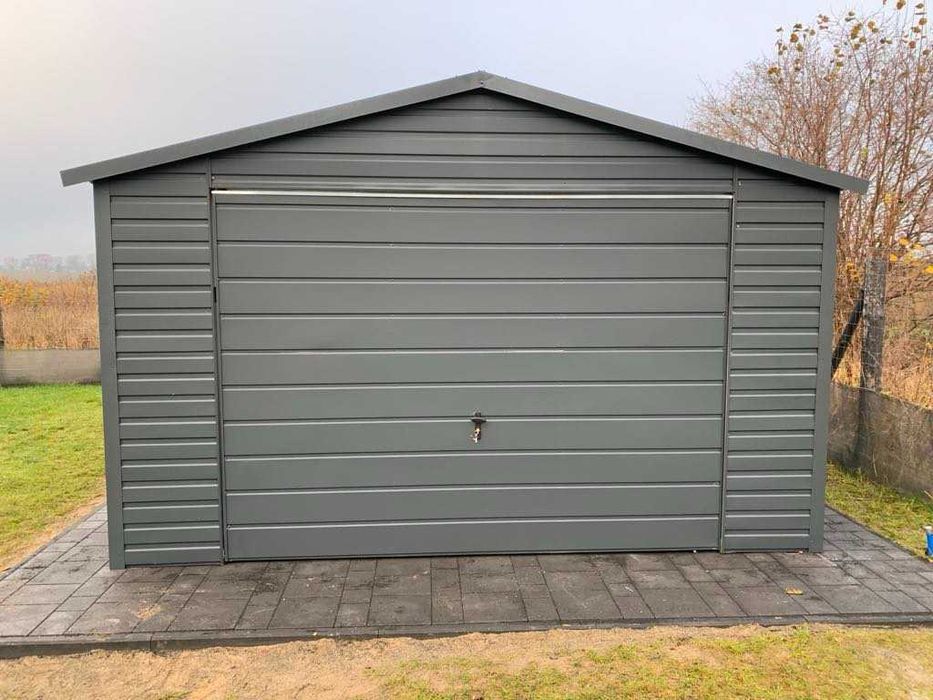 Garaż blaszany 4x6 PROMOCJA. PROFIL ZAMKNIĘTY OCYNK. Producent.