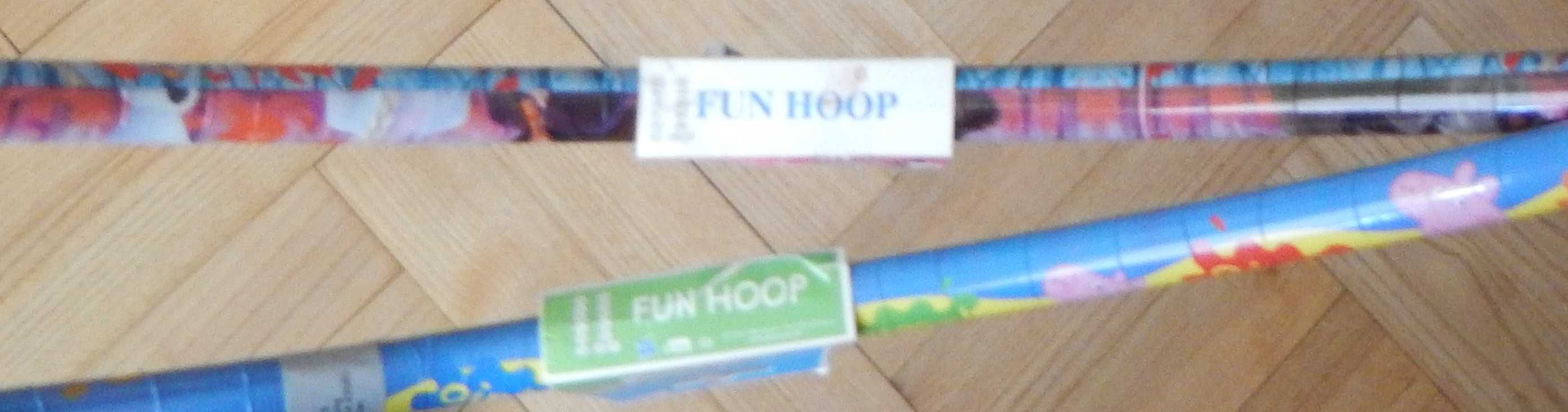 Hula Hop 2 sztuki Swinka Peppa i Frozen rodzeństwo