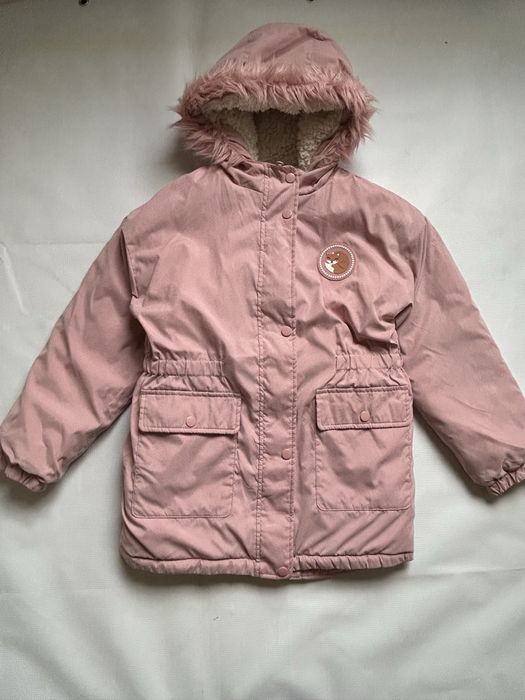 зимняя парка куртка на девочку Sinsay 140p