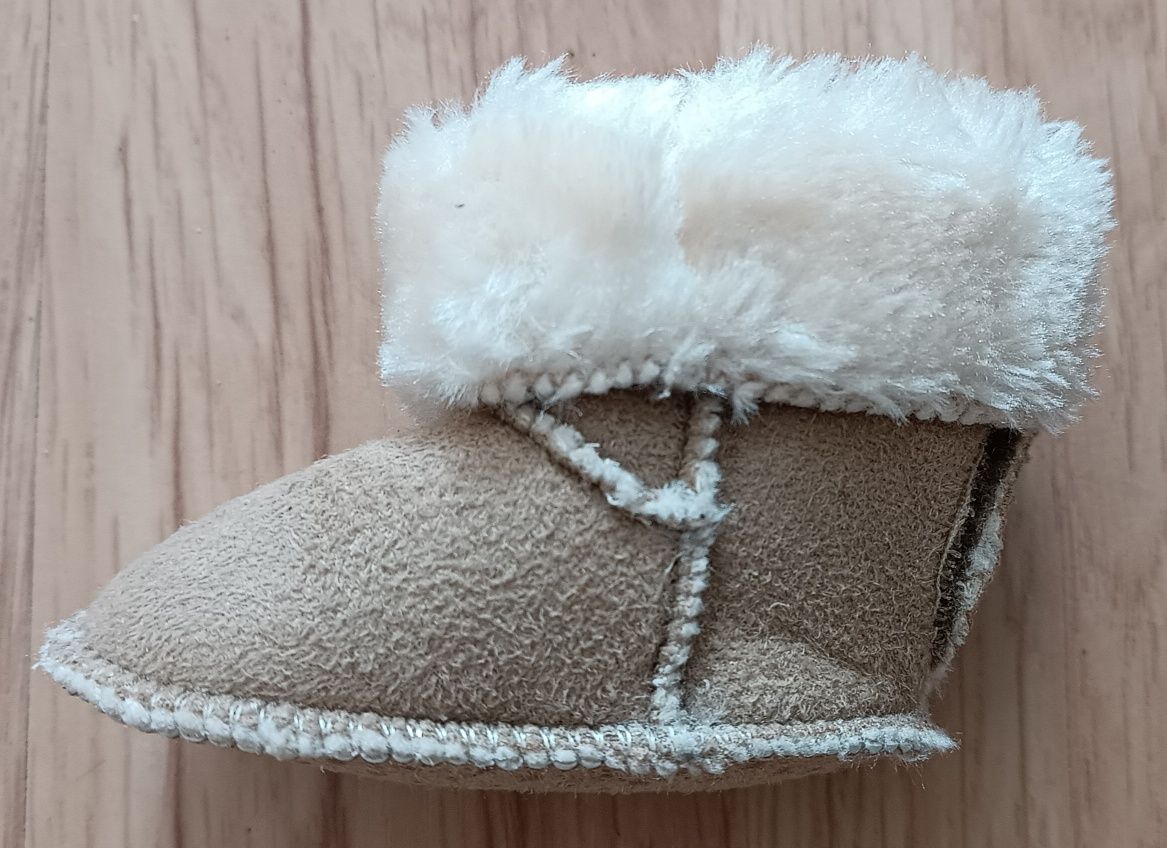 H&M 14 15 buciki niechodki kozaki dla niemowlaka NOWE 10 cm