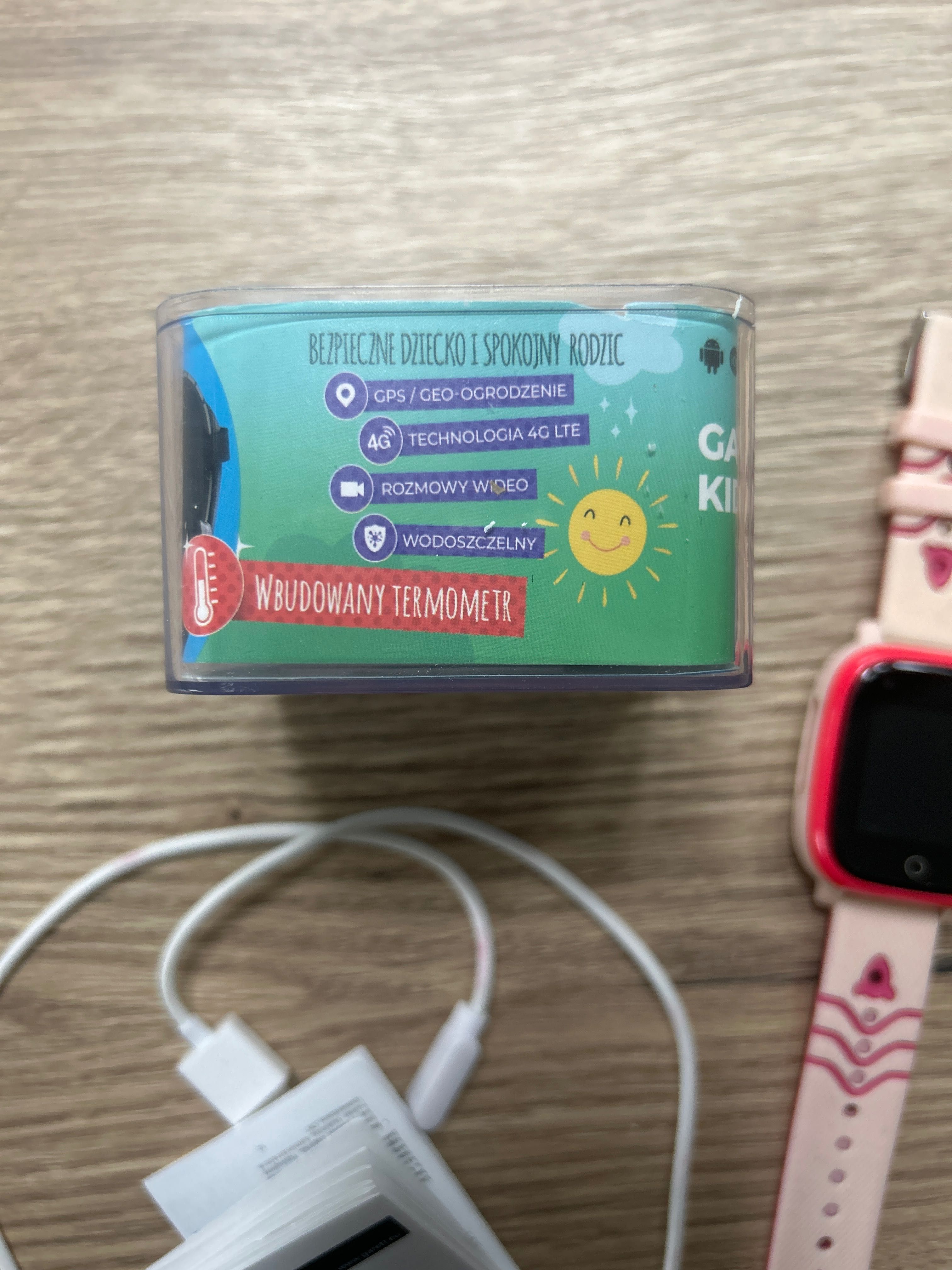 Smartwatch zegarek dziewczęcy Garett sun 4G