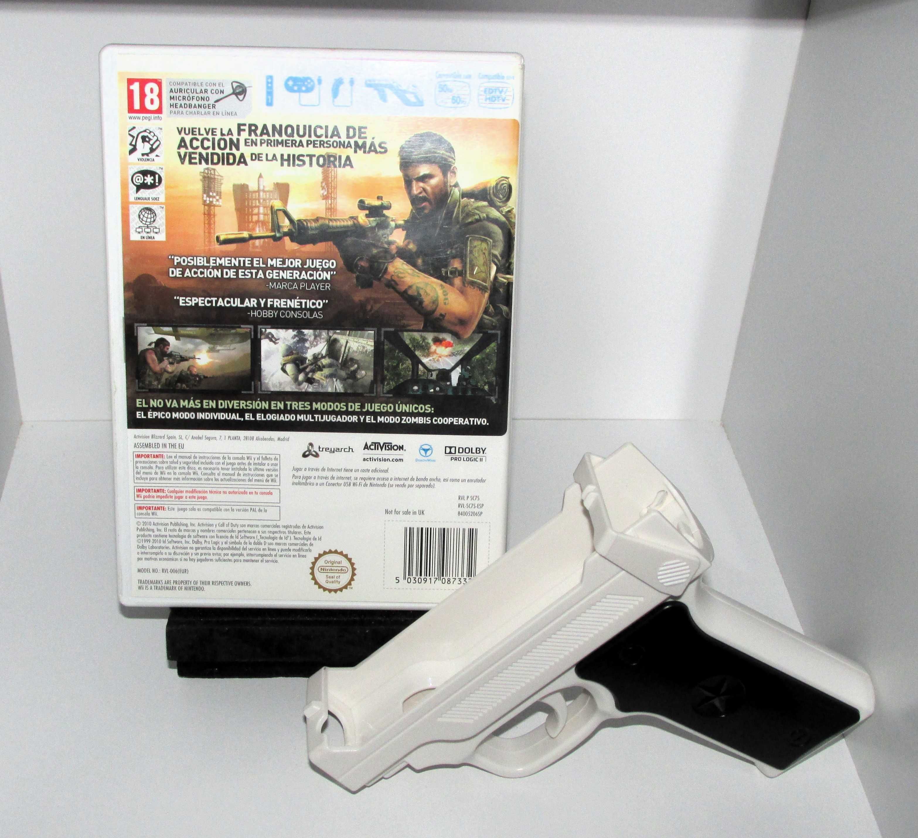 Call Of Duty Black Ops + Wii Gun Adapter