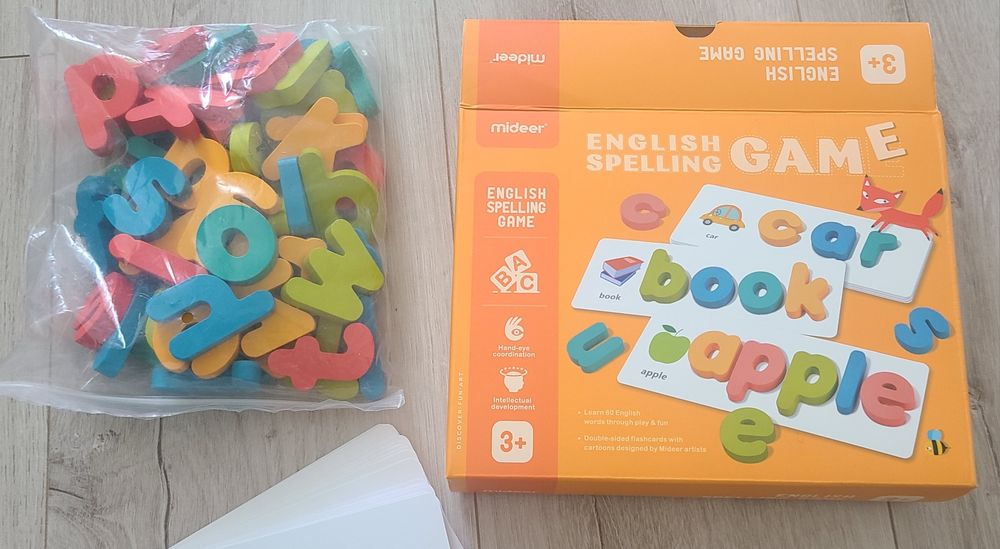 Гра Збери слово MiDeer, англійський алфавіт