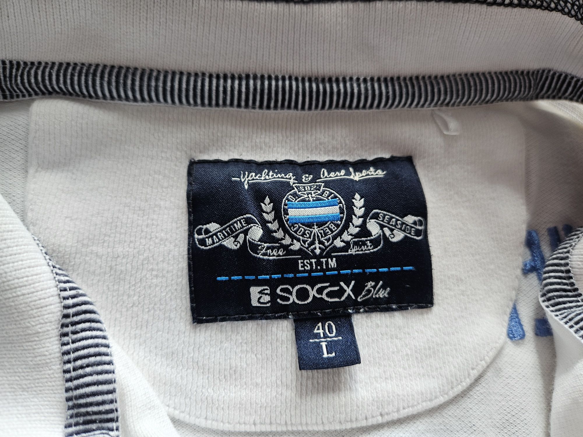 Bluzka z kołnierzem Soccx rozmiar. 40