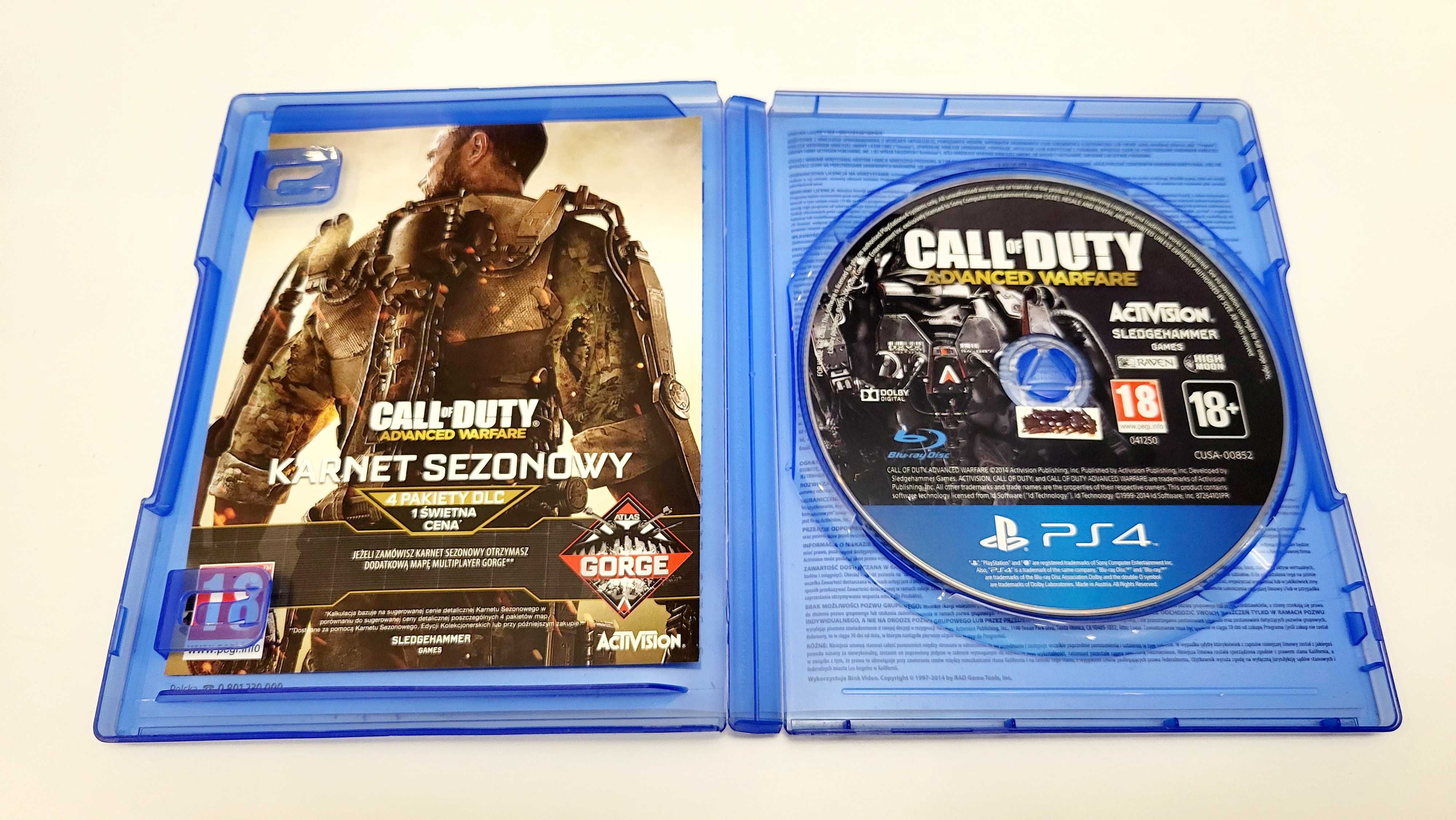 Gra Call Of Duty Advanced Warfare PL PS4 PS5 Playstation 4 5