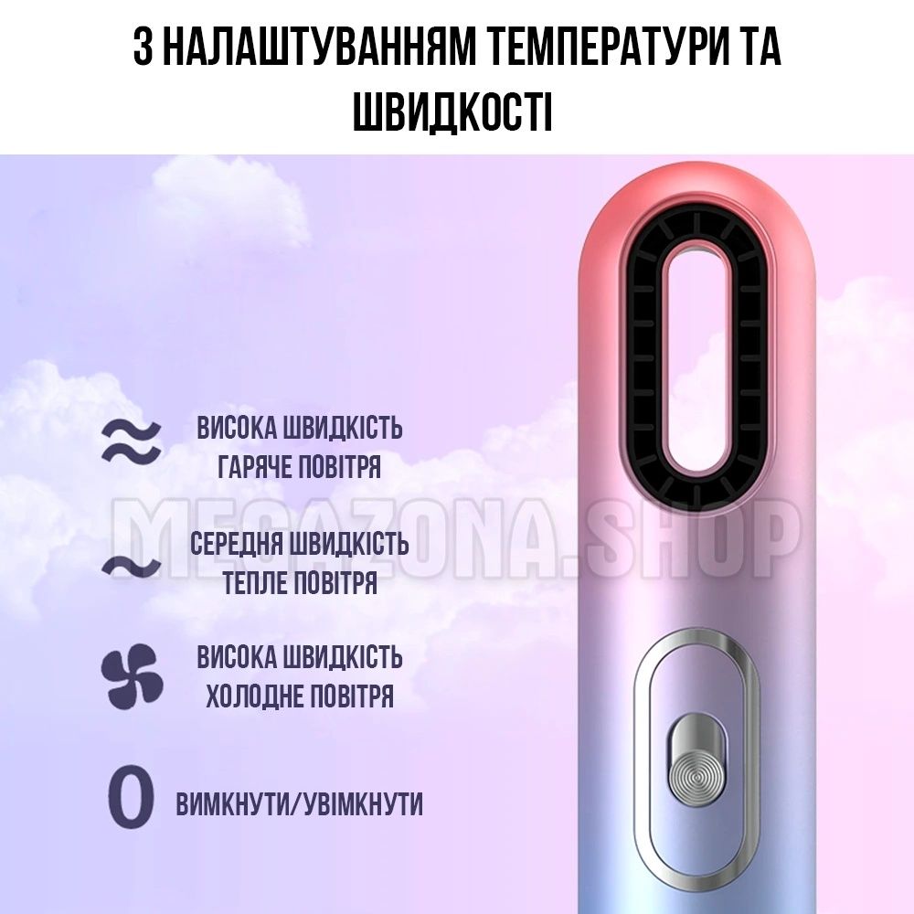 Компактний іонний фен для волосся