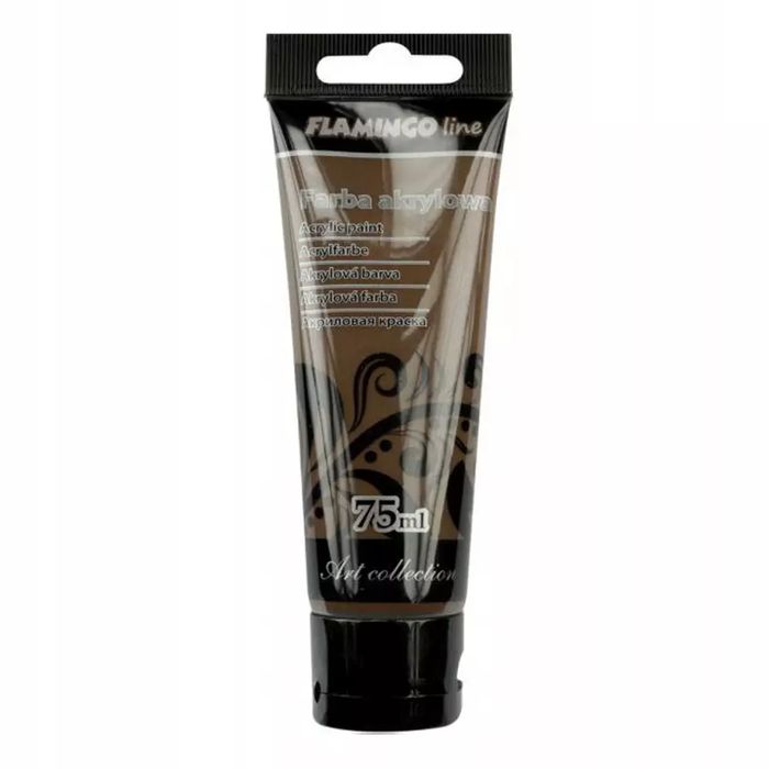 Farba akrylowa 75ml 091 brązowa. Titanum