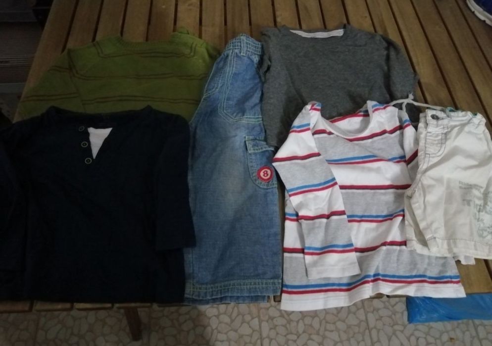 Lote roupa criança 18 a 24 meses