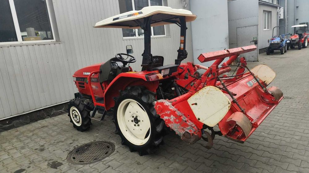 Japoński traktorek Yanmar AF 210 z glebogryzarką 4x4 21 KM Rewers Wspo