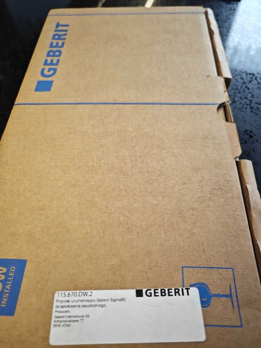 Nowy Przycisk Geberit Sigma50 model 115.670.DW.2