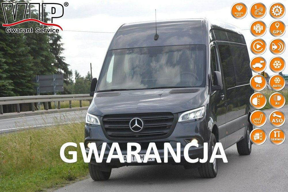 Mercedes-Benz Sprinter  2.1CDi 5osobowy bezwypadkowy gwarancja automat L4H2 full opcja jedyny