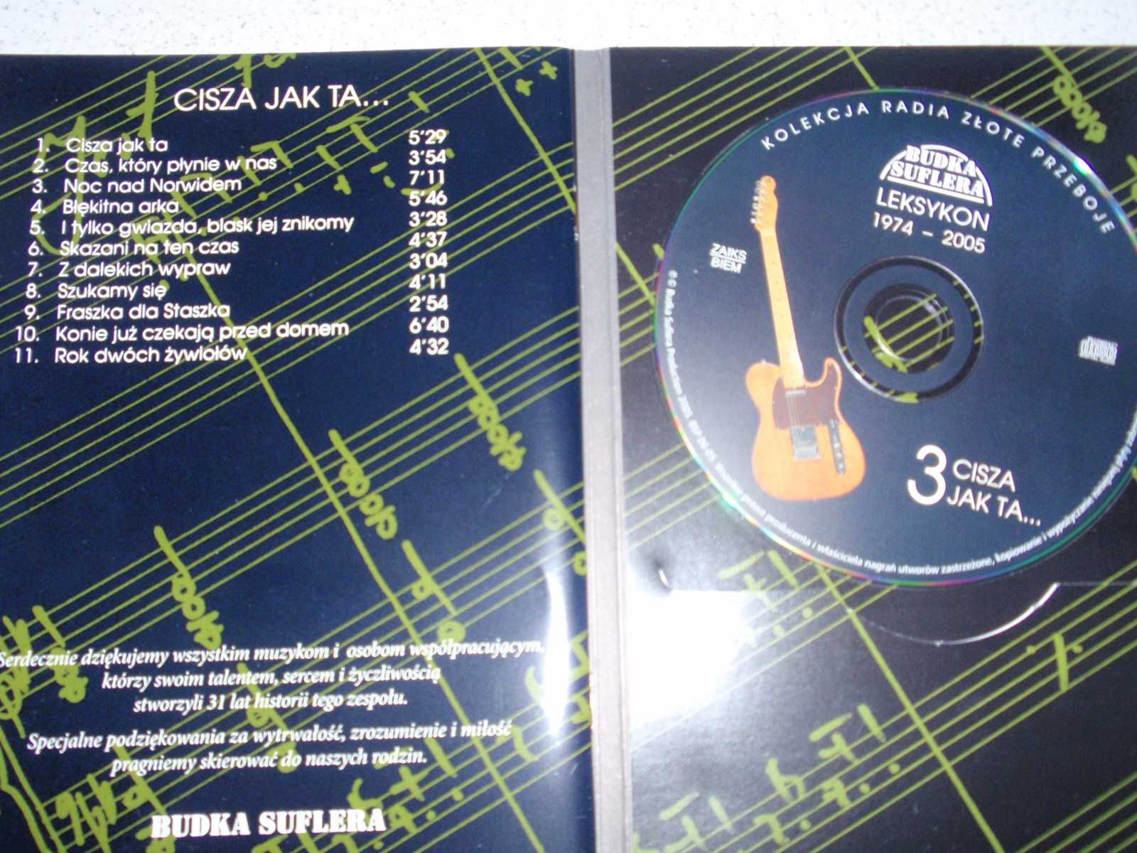 Budka Suflera Kolekcja Radia Złote Przeboje 3 książeczki + płyty CD 3