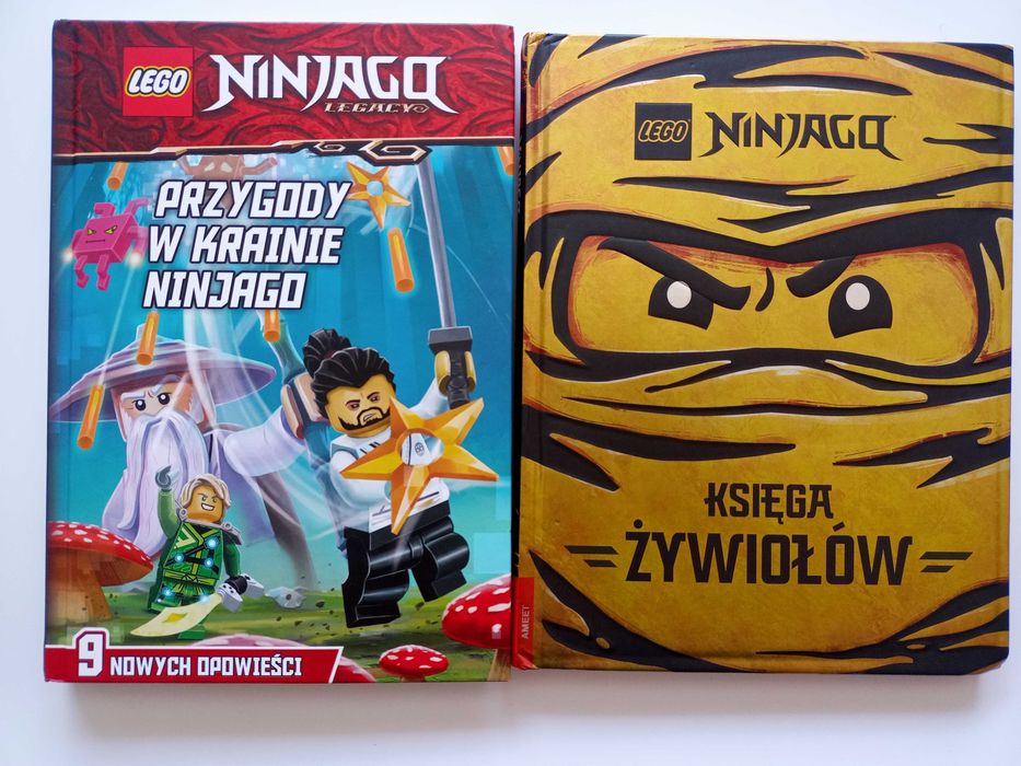 Lego Ninjago Księga Żywiołów i Przygody w krainie Ninjago