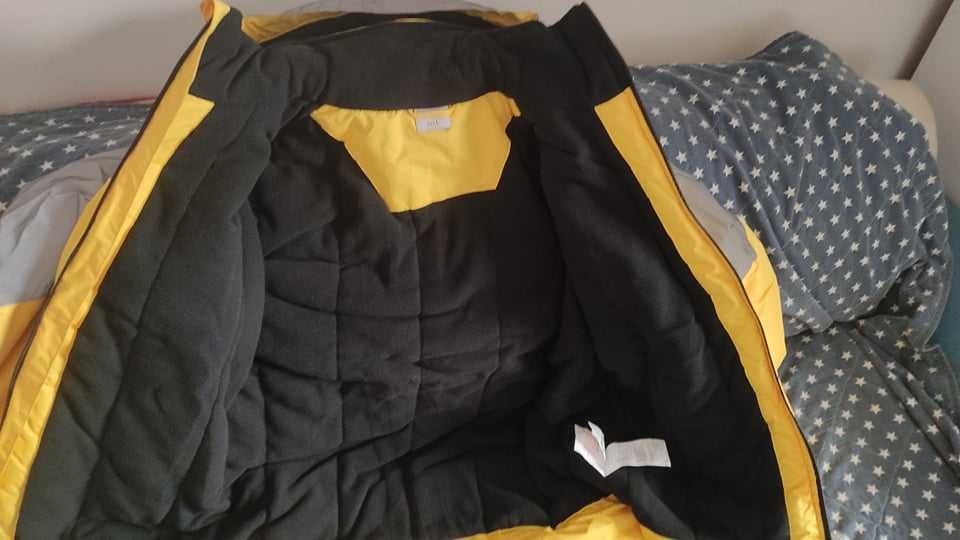 Зимняя Курточка Glovo желтого цвета! 2 разных варианта.