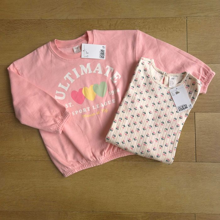 Новий комплект HM на 2-3 роки 98 спортивний світшот реглан h&m