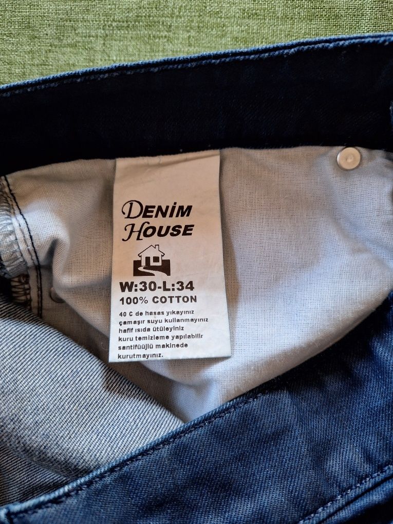 Spodnie męskie Denim House W:30-L:34