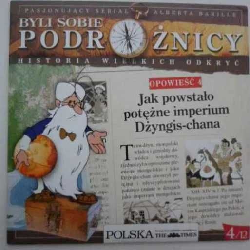 Serial dla dzieci VCD - Byli sobie podróżnicy - imperium Dżyngis Chana