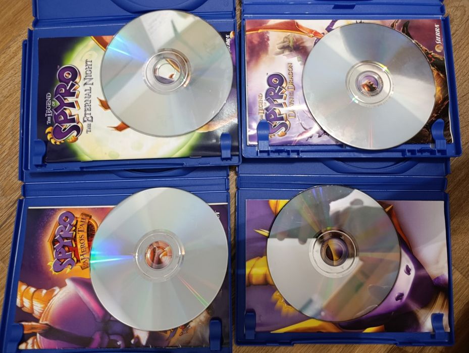 Sprzedam Gry Spyro PlayStation 2 PS2 Wyprzedaż kolekcji