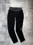 Лосины мужские Nike Pro Warm Hose lang black/dark