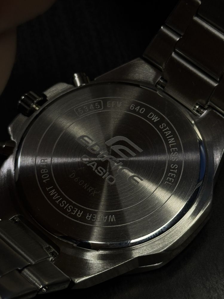 Оригінальний годинник Casio Edifice EFV-640D-2A Касио Часы Оригинал