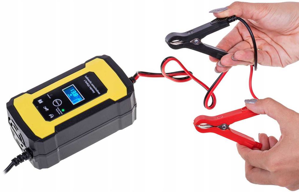 Prostownik 12V 6A AGM samochodowy do Akumulatorów ładowarka