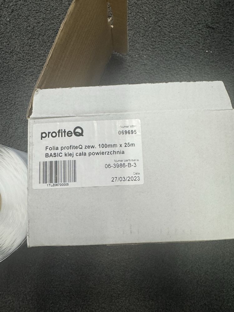 Ciepły montaż Folia Profiteq Basic Zewnętrzna Samoprzylepna 100 Mm