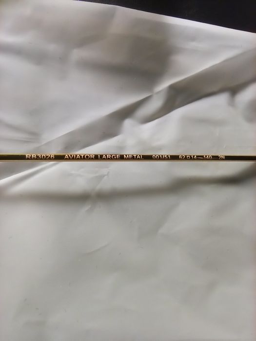 Окуляри очки Ray-Ban Aviator RB3026 62-14 мм 001-51 оригінал США