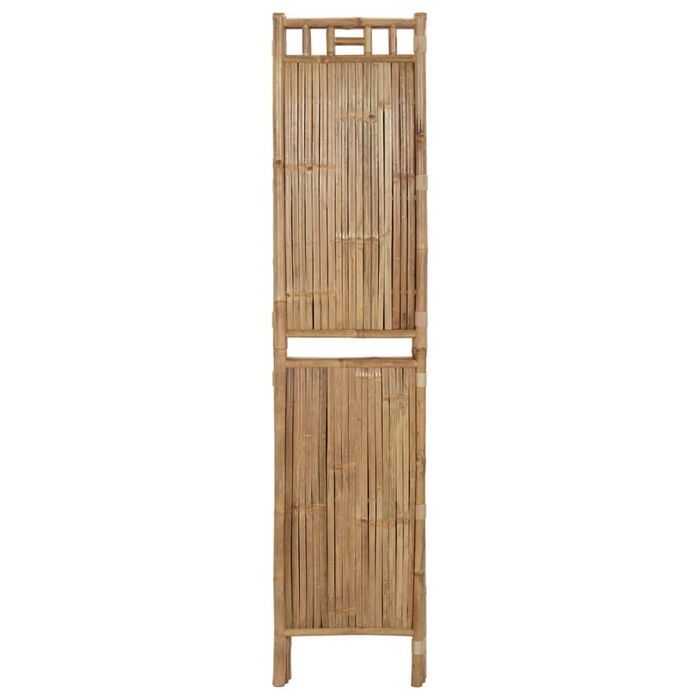 vidaXL Parawan 4-panelowy, bambusowy, 160 x 180 cm