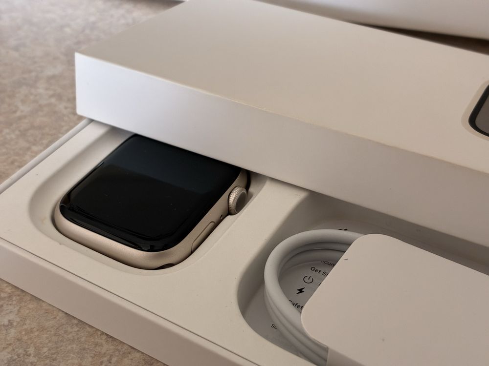Nowy Apple Watch Series 9 45 mm Starlight GPS – Fabrycznie zapakowany