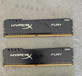 HyperX DDR4-3200 8192MB PC4-25600 Fury Black (HX432C16FB3/8)