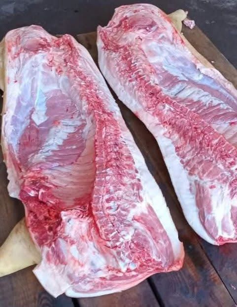 Продам домашню свинину частинами або цілу