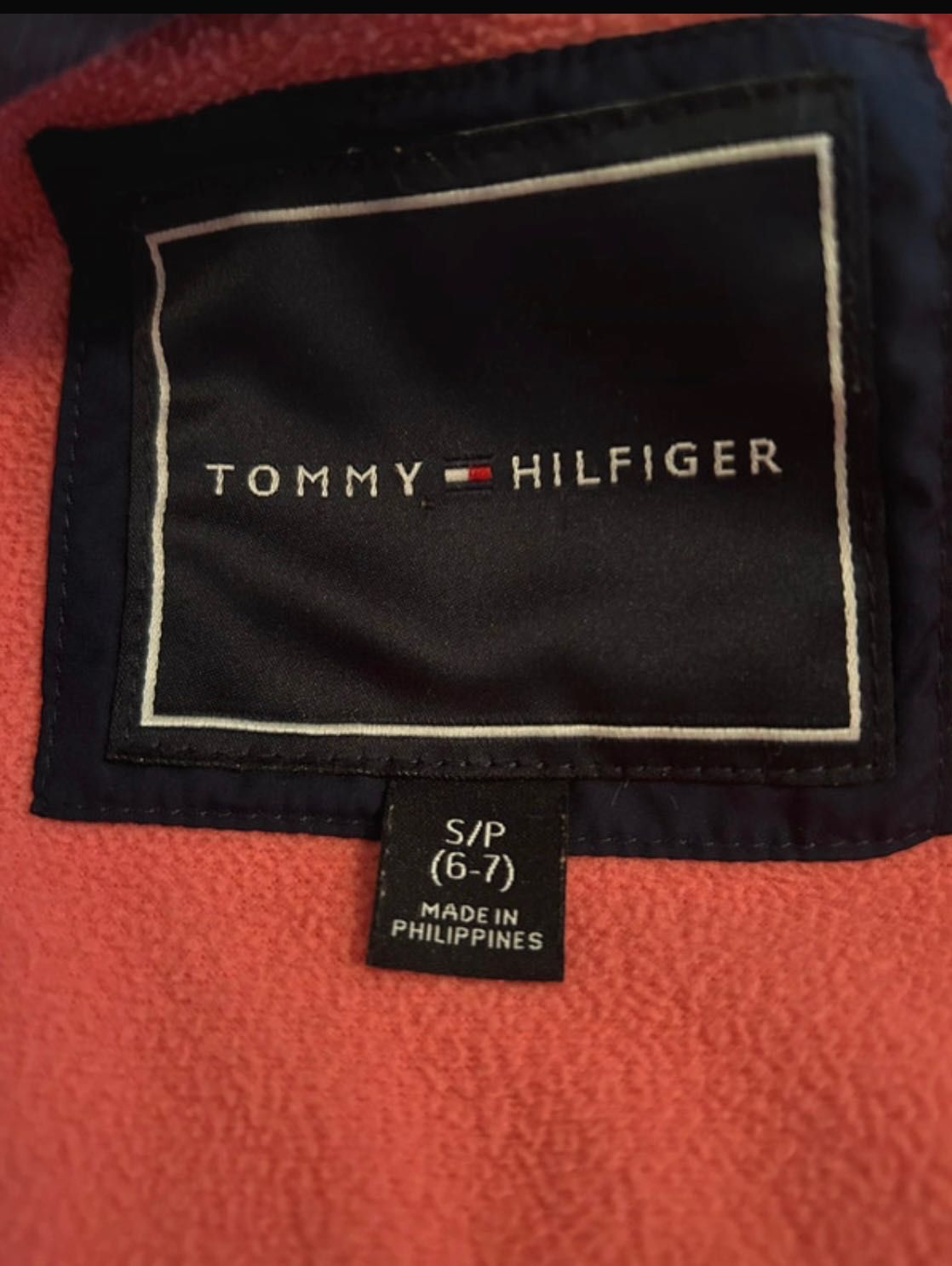 Granatowa kurtka Tommy Hilfiger