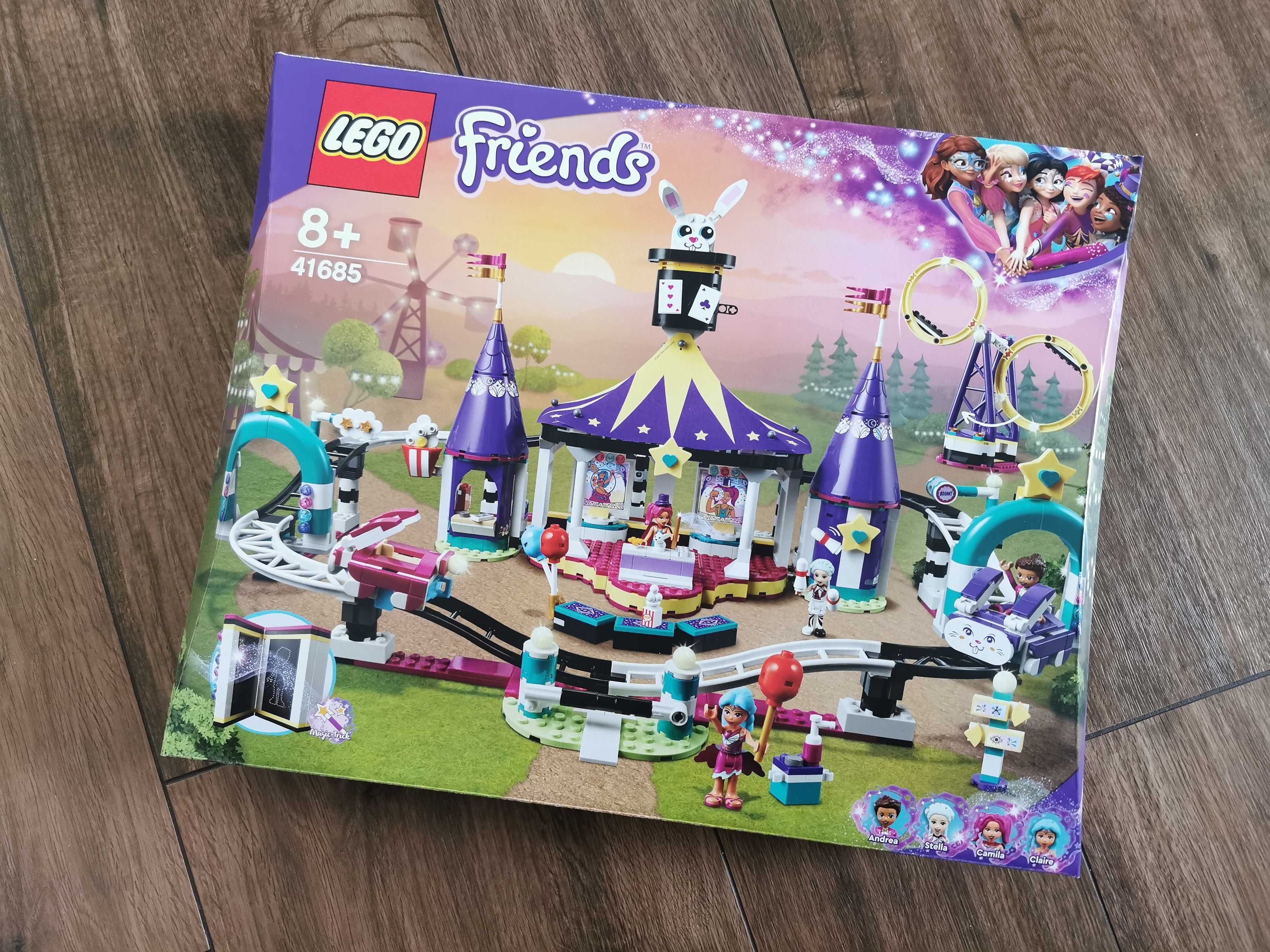 Ogromny zestaw LEGO Friends 41685 Magiczne wesołe miasteczko Prezent