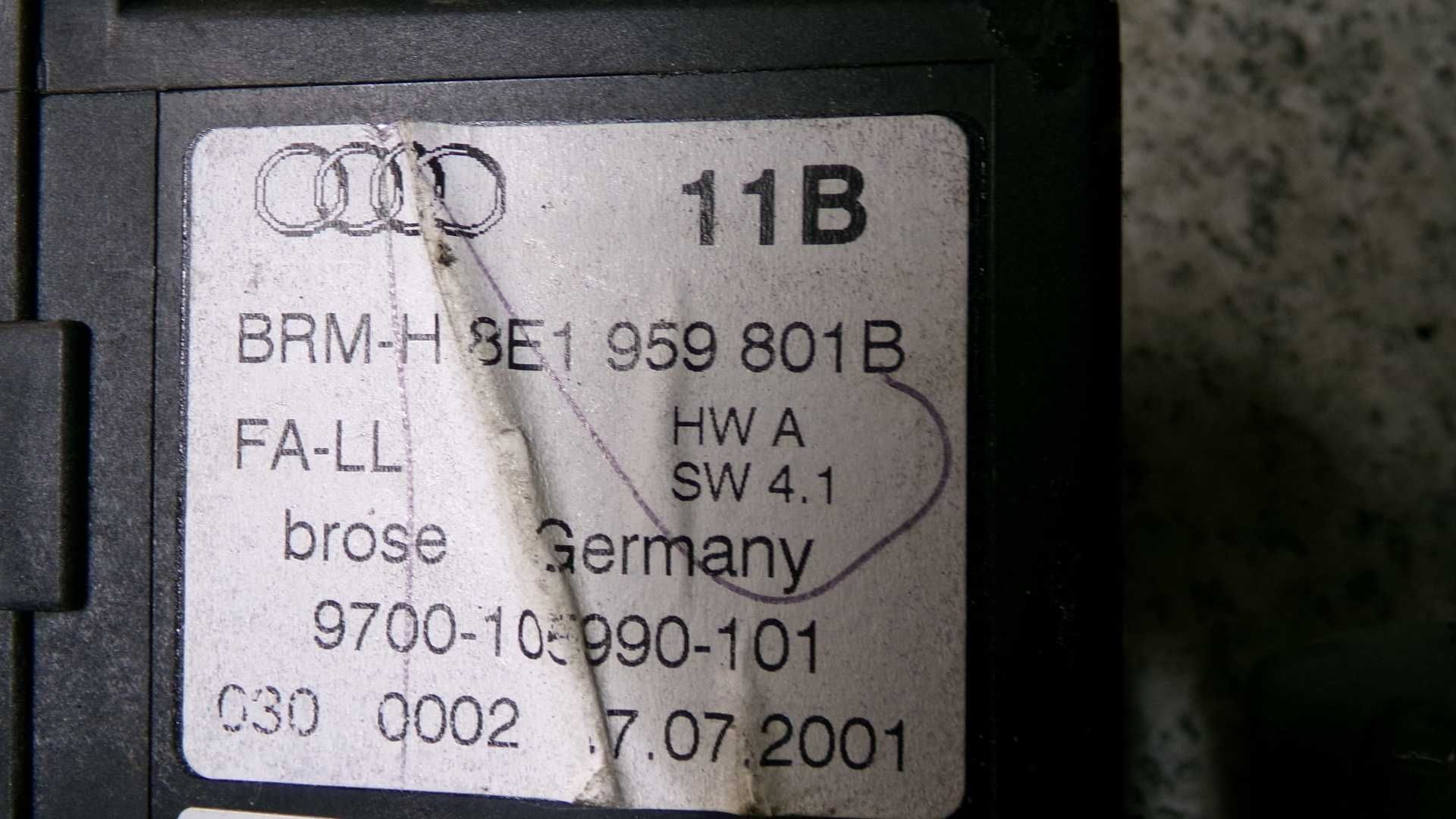 Maj5 Silniczek szyby lewy przedni przód audi a4 b6 moduł wysyłka