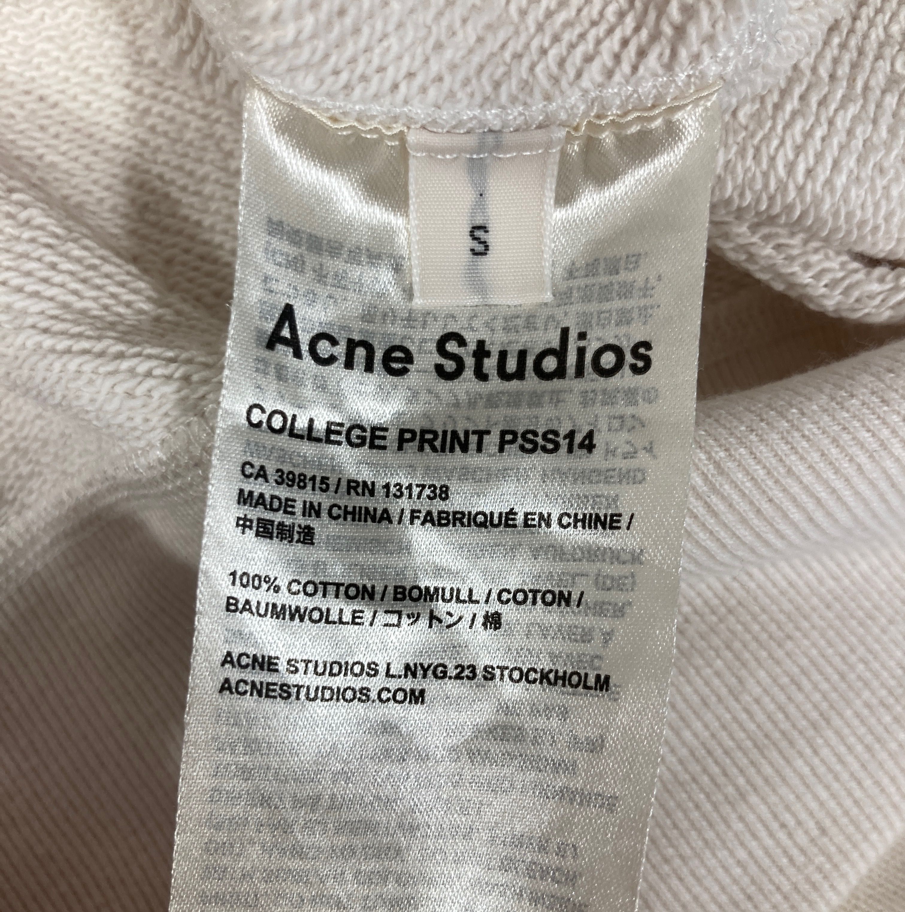 Світшот худі кофта acne studios