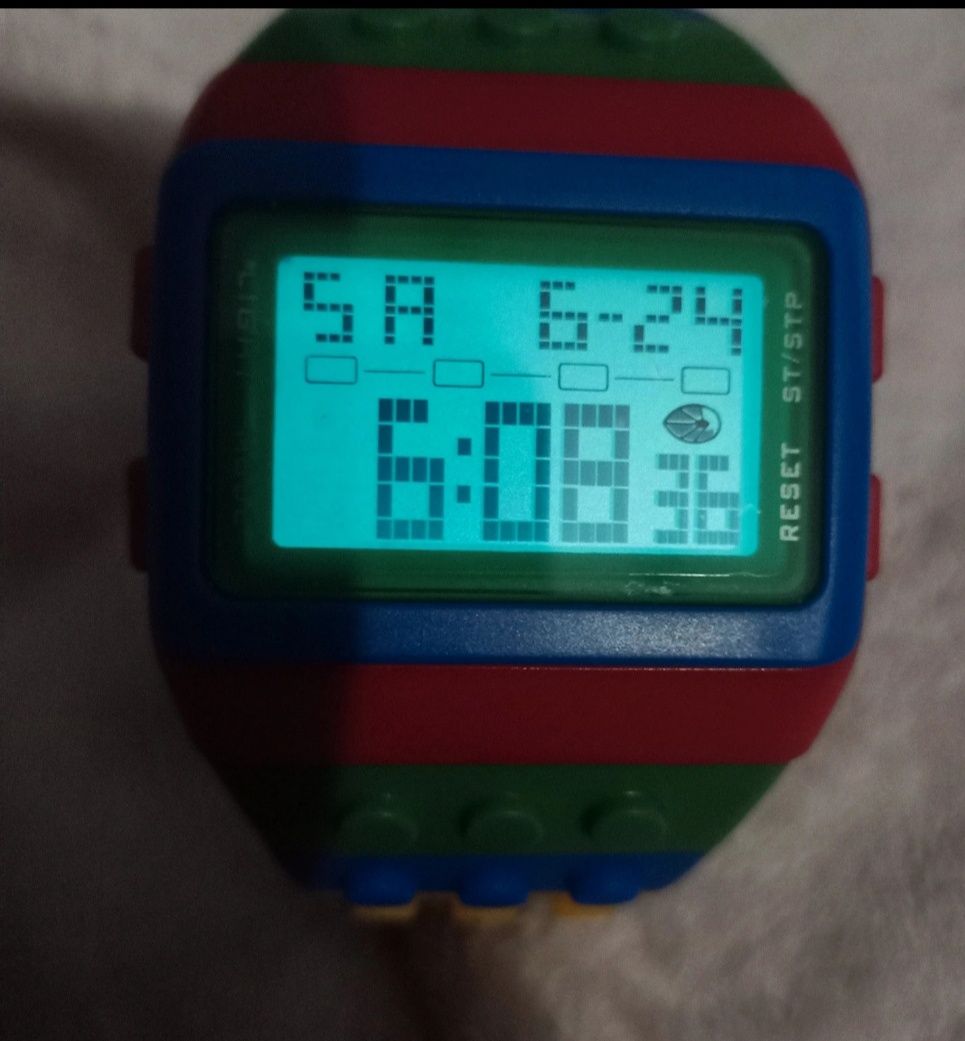 Sega dziecięcy motyw klocki