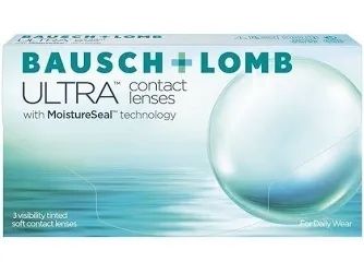 Ultra Baush&Lomb -6 sztuk -wszystkie moce -miesieczne soczewki