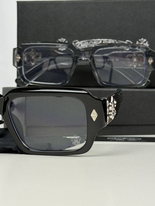 Окуляри Chrome Hearts прозорі | Очки Хром Хартс