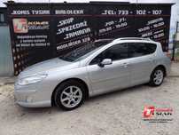 Peugeot 407 !! BIAŁOŁĘKA !! 2.0 Benzyna (140 KM), 2008 r. produkcji ! KOMIS TYSIAK