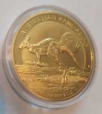 Medal Moneta Kangur 100 Dollars Elizabeth II Australia Kapsel