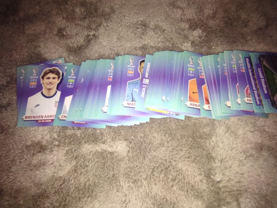 Cartas Panini Mundial 2022 Quatar