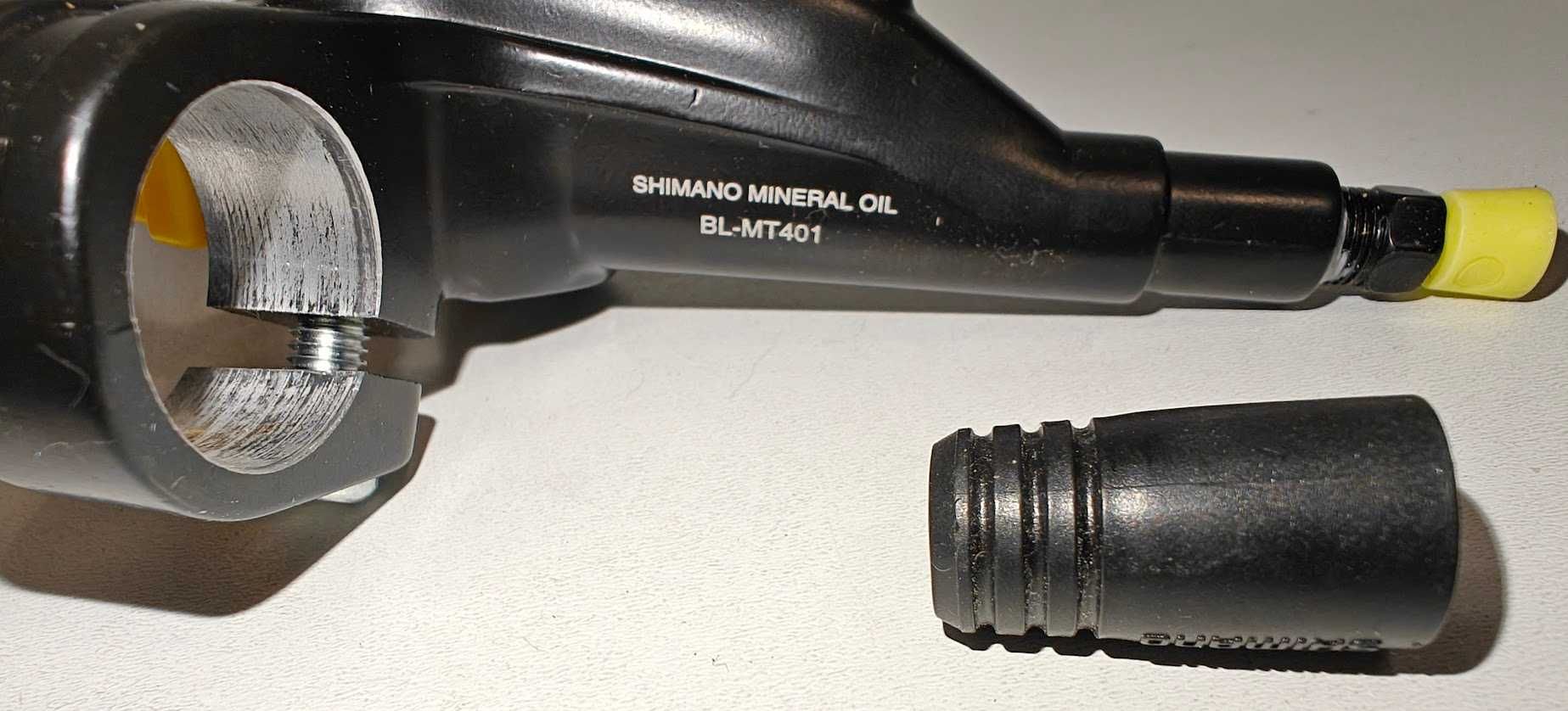 Hamulec tarczowy SHIMANO Alivio BL-MT401 / BR-MT420