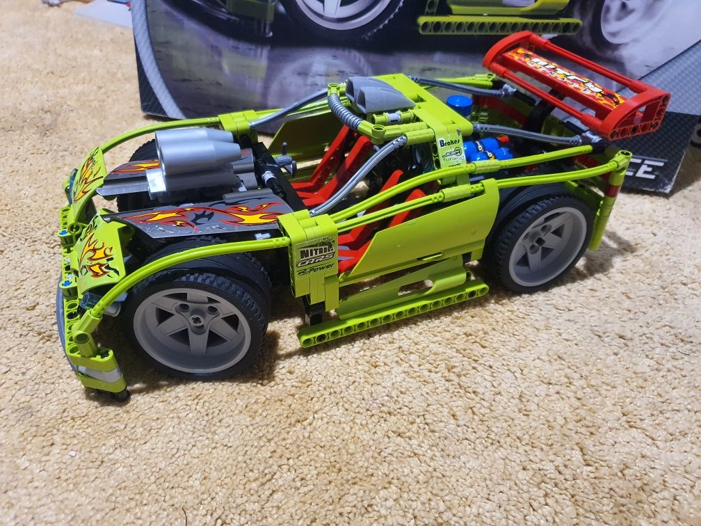 Lego Racers 8649 Nitro Menace komplet!