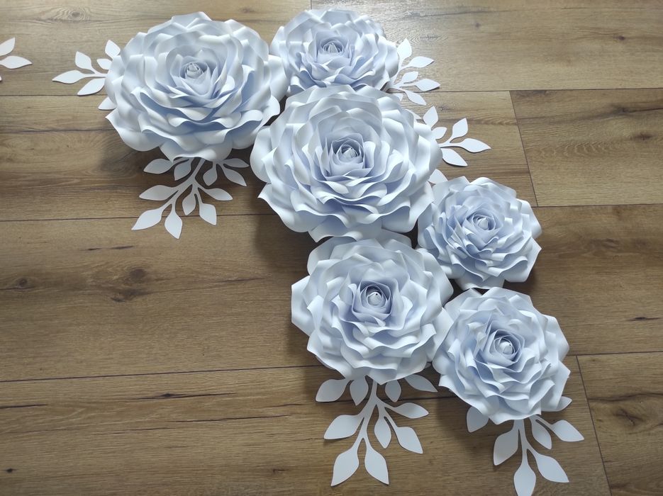 Róże Chanel 3D z papieru