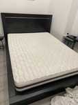 Jogo de Quarto, Cama, guarda-roupa e mesa de cabeceira