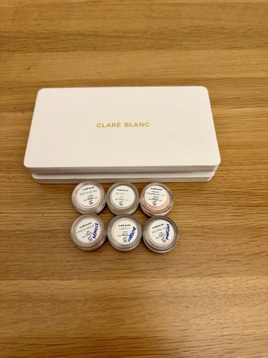 Paletka cieni Clare Blanc Paris 1 + dodatkowe kosmetyki – mało używane