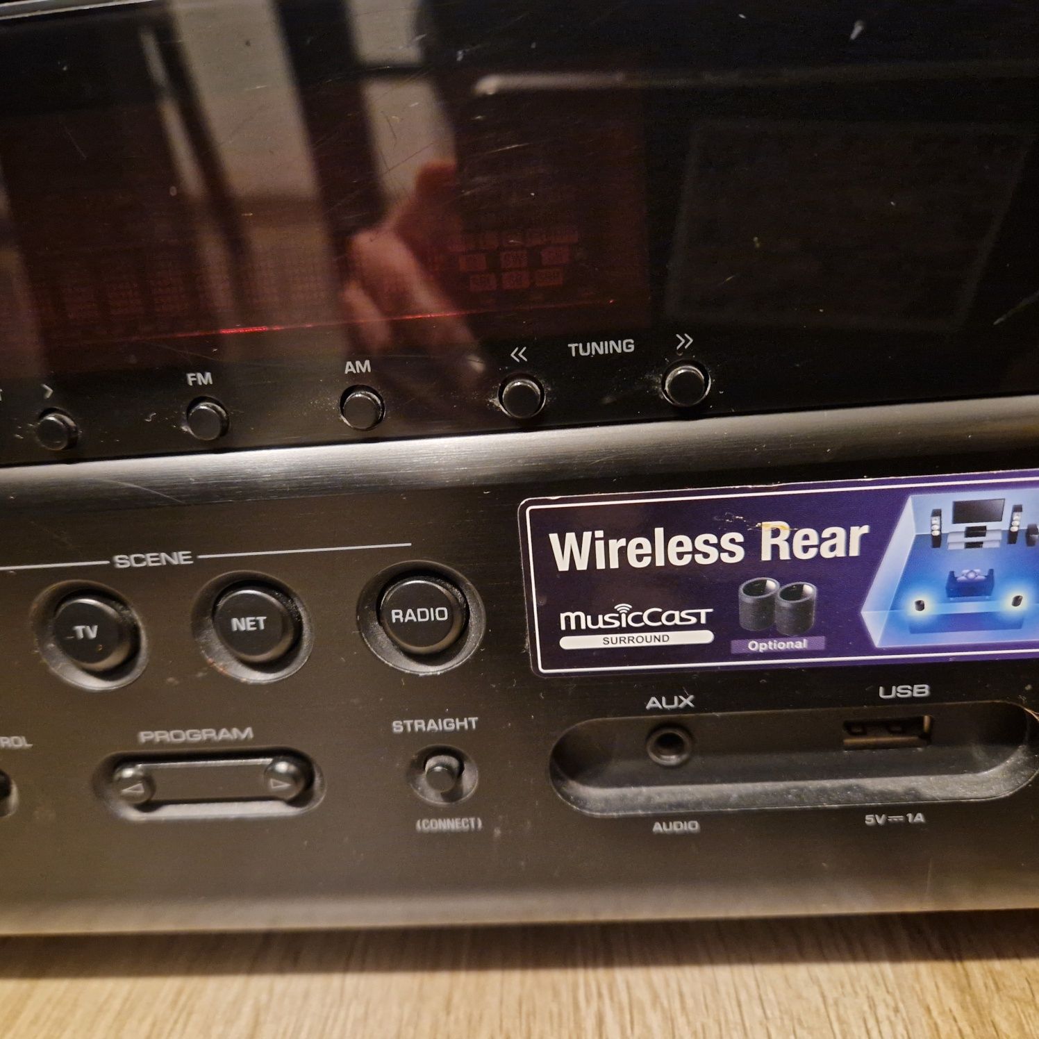 Kino domowe amplituner YAMAHA RXV 485B