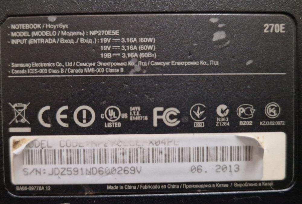 Laptop Samsung Ativ Book 2