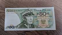 Banknot 50 zł Karol Świerczewski UNC