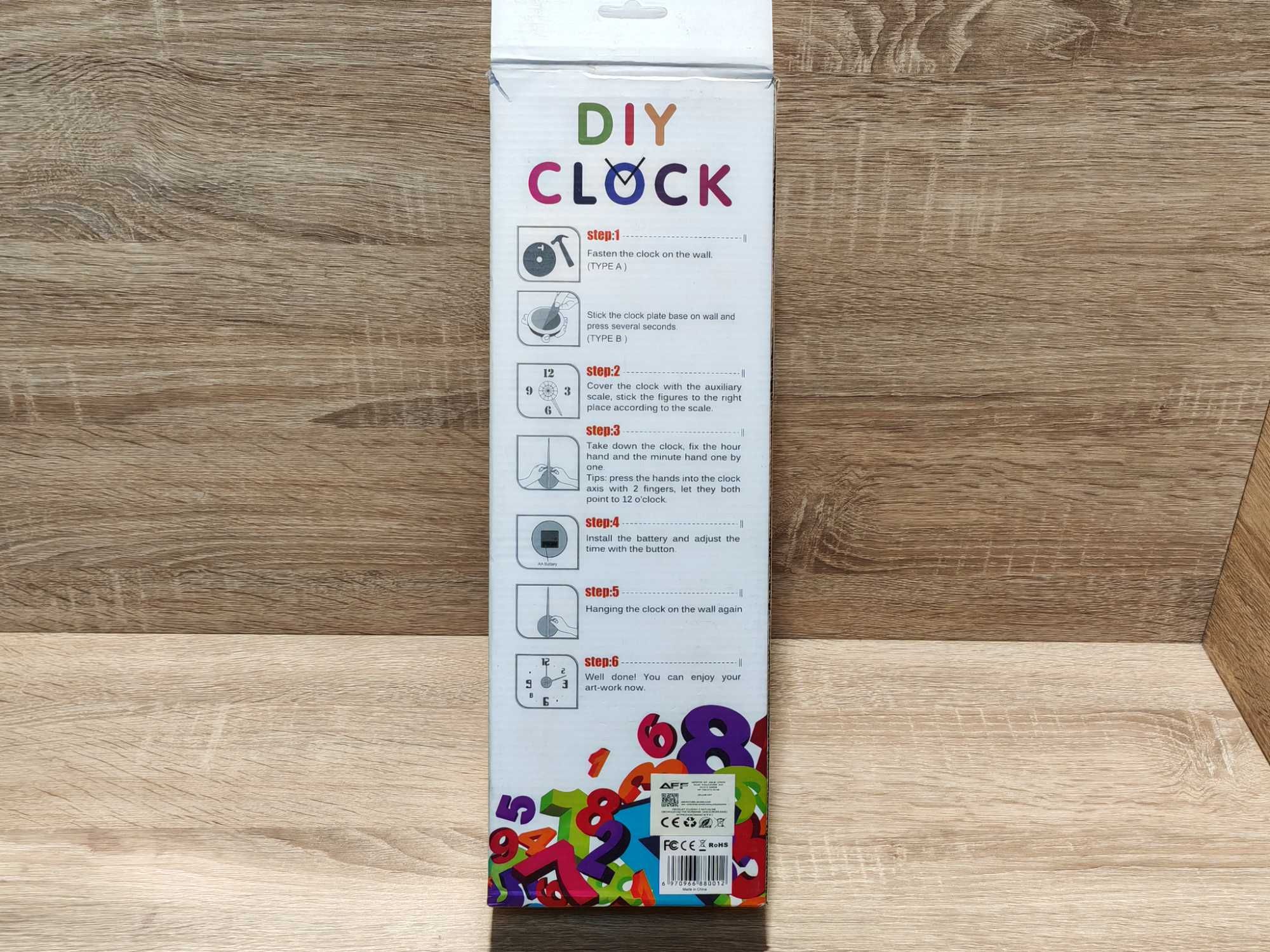 DIY Clock zegar ścienny Zrób to Sam